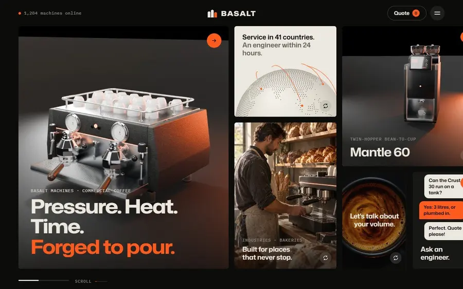 Basalt Machines home page