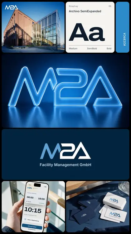 M2A brand board: night