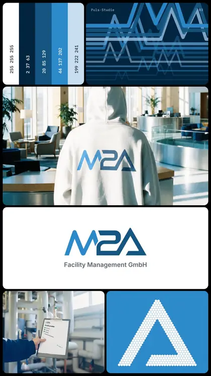 M2A brand board: pulse