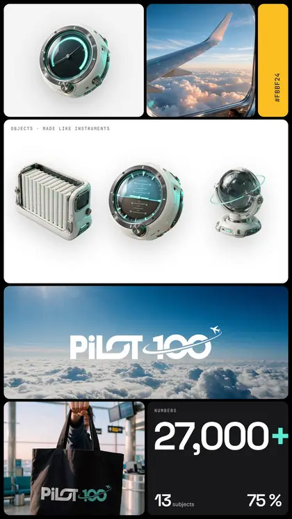 Pilot 100 brand board: instruments