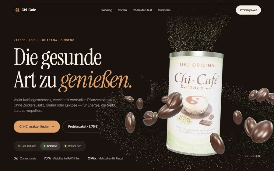 Chi-Cafe home page